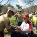 Honor Flight at the Iwo Jima Monument
