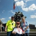 Honor Flight at the Iwo Jima Monument