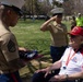 Honor Flight at the Iwo Jima Monument