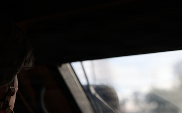 9th Communication Battalion conducts a road march