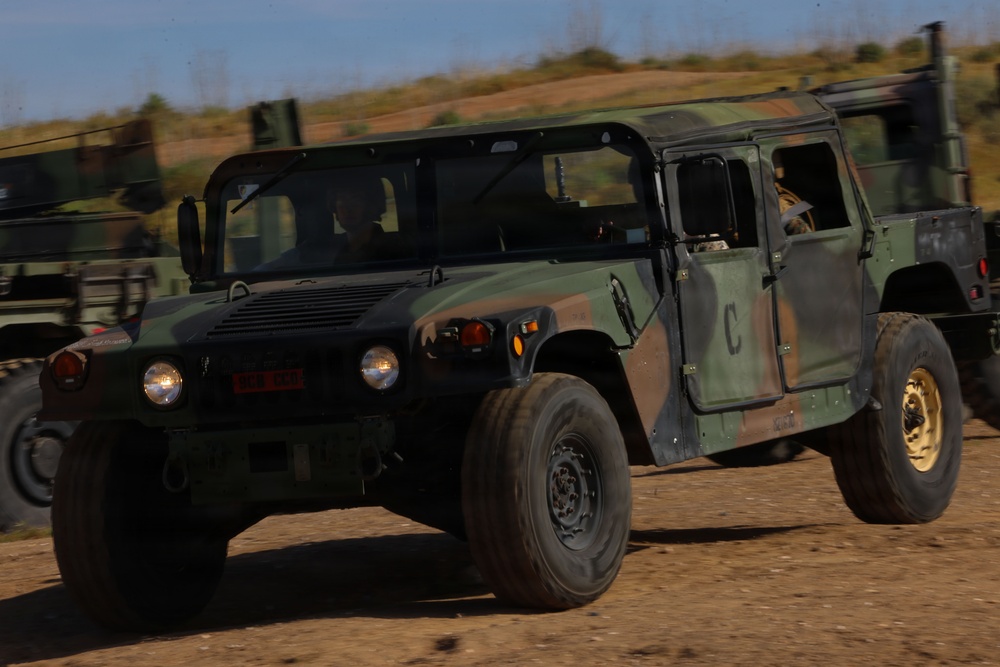 Headline: 9th Communication Battalion conducts a road march