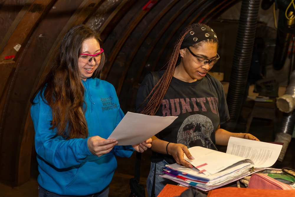 Shipyard spotlight: Faith Kinnaird, Code 135.1 Resource Manager, Apprentice Supervisor and Quality Insurance Instructor