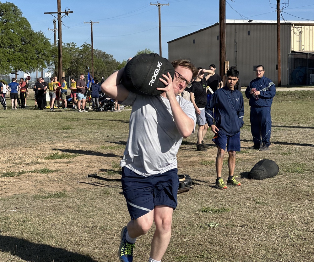 318th COG Golden Web competition