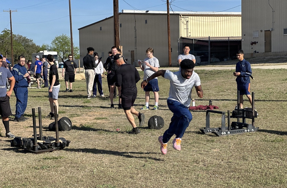 318th COG Golden Web competition