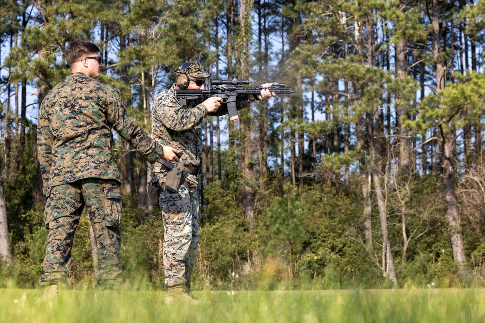 2nd MLG Marines Test Lethality during Marksmanship Competition