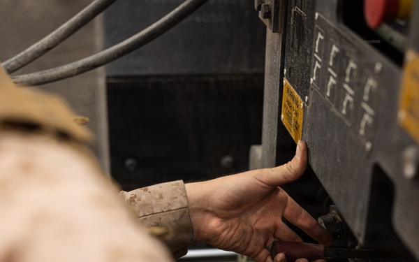 U.S. Marines Prepare HIMARS during Operation Epic Fury