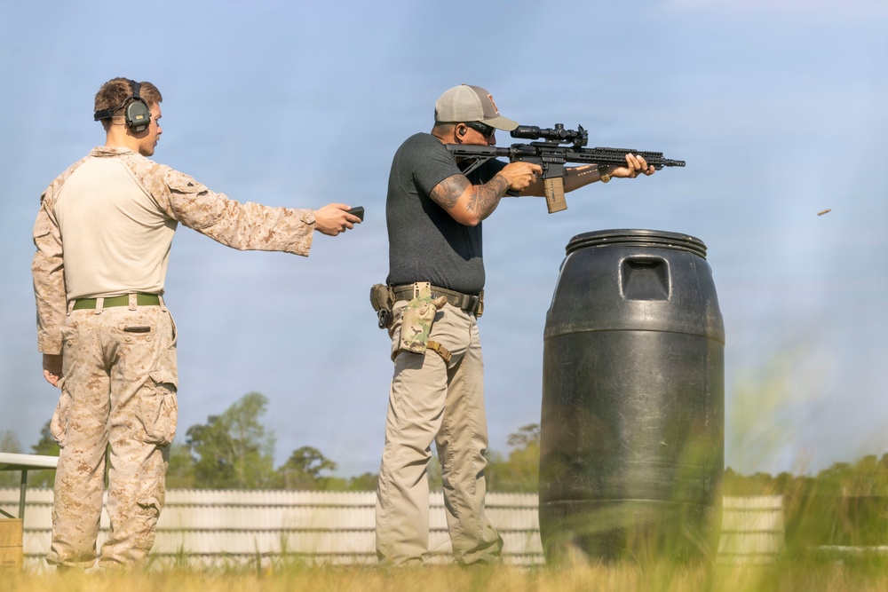 2nd MLG Marines Test Lethality during Marksmanship Competition