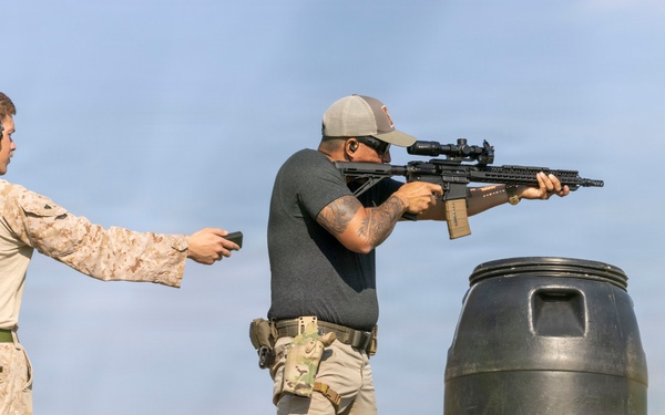 2nd MLG Marines Test Lethality during Marksmanship Competition