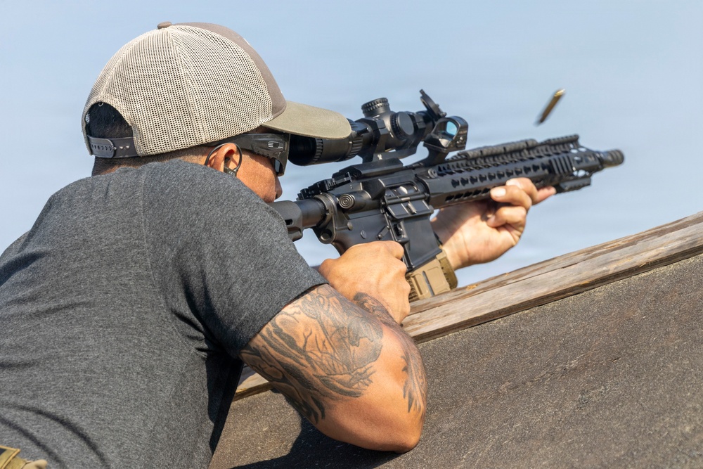 2nd MLG Marines Test Lethality during Marksmanship Competition