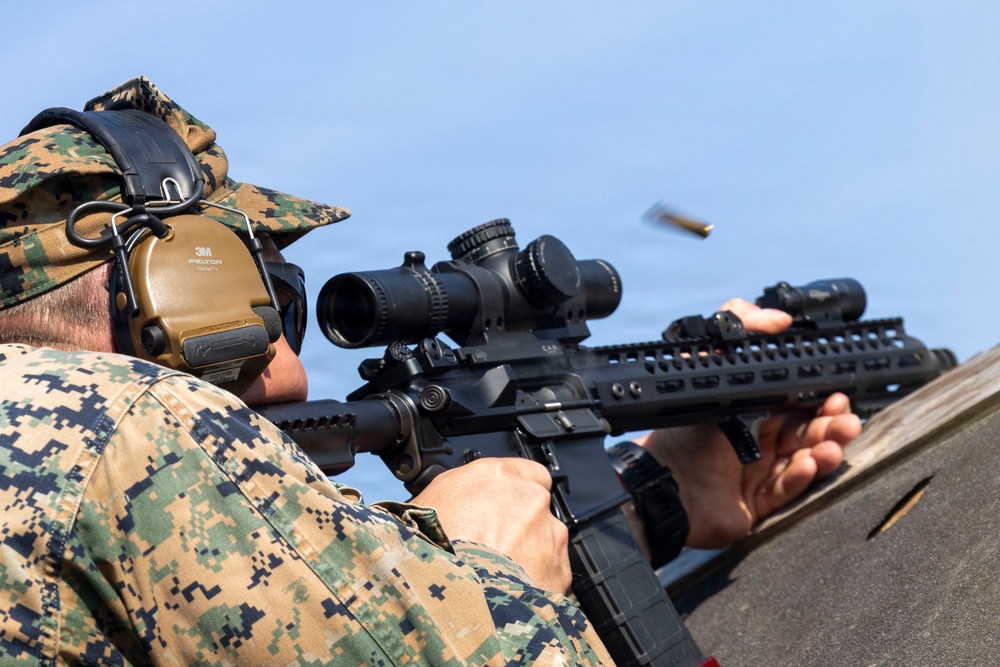 2nd MLG Marines Test Lethality during Marksmanship Competition