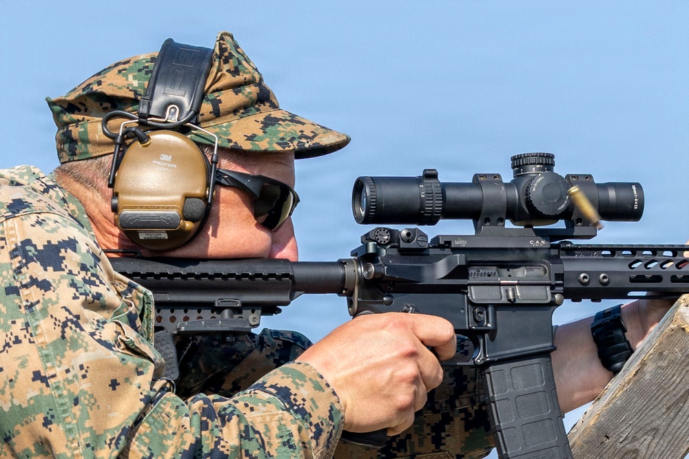 2nd MLG Marines Test Lethality during Marksmanship Competition