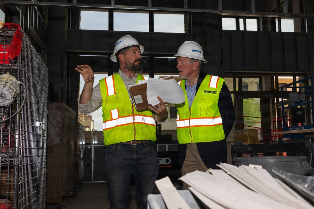 Arizona U.S. Congressman Paul Gosar tours MCAS Yuma