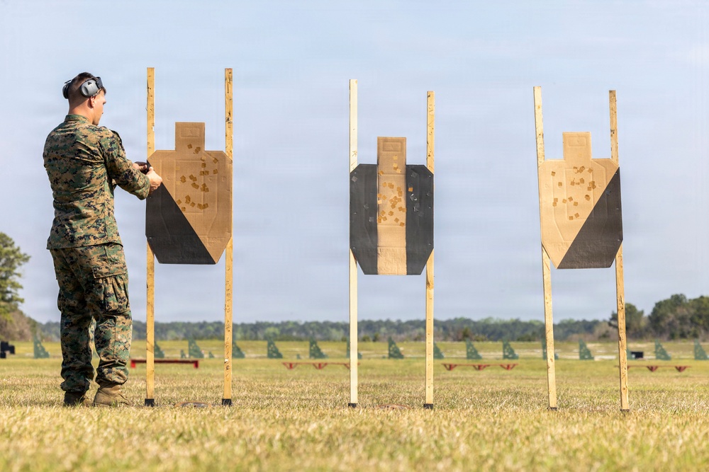 2nd MLG Marines Test Lethality during Marksmanship Competition