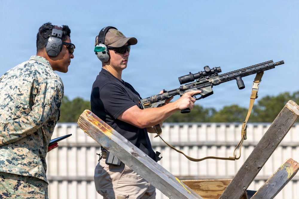 2nd MLG Marines Test Lethality during Marksmanship Competition