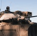 U.S. Soldiers operate Bradley Fighting Vehicle during combined training in Estonia