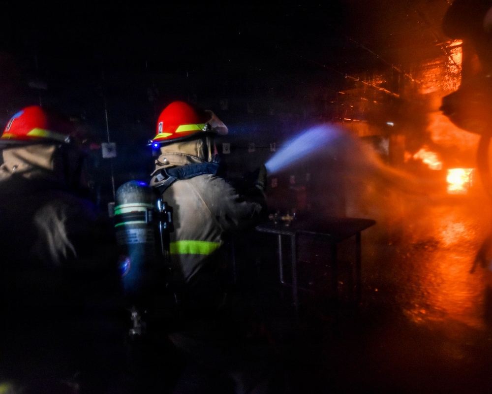 Navy Elite Firefighting Course