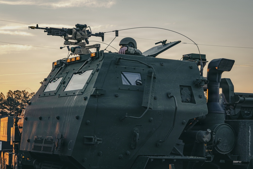 3-321 Field Artillery Regiment Table XV Roll Out