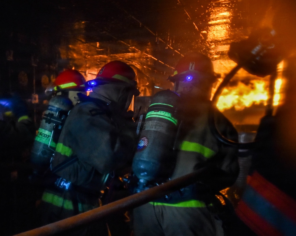 Navy Elite Firefighting Course