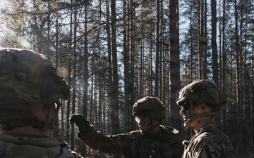 U.S., Estonian forces conduct combined deliberate attack training in Estonia