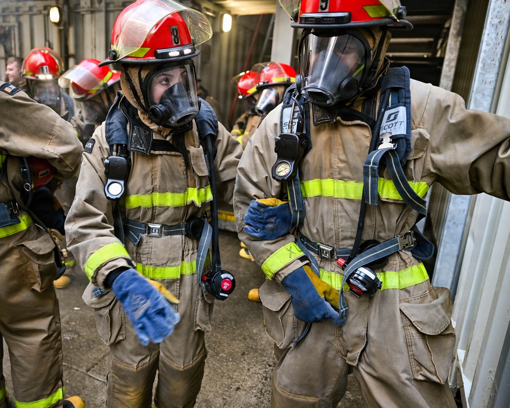 Navy Elite Firefighting Course
