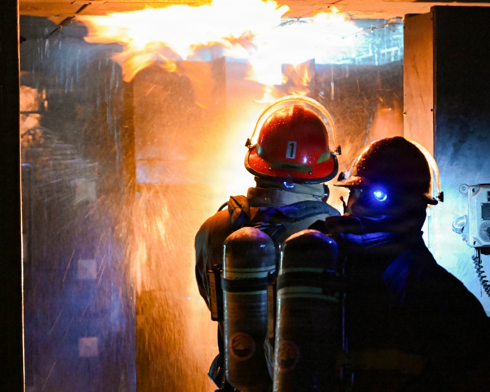 Navy Elite Firefighting Course