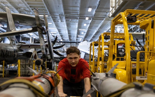 USS Abraham Lincoln (CVN 72) supports Operation Epic Fury