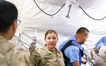 11th Field Hospital Soldiers hold collective training exercise at McCoy’s RTS-Medical