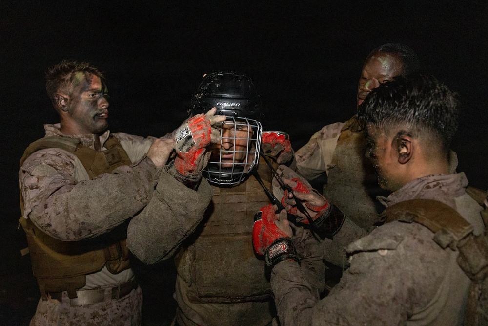 U.S. Marines with Martial Arts Instructor Course 48-26 complete culminating event