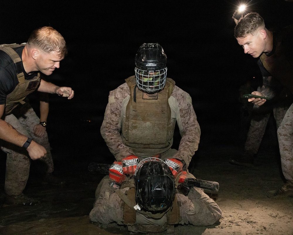 U.S. Marines with Martial Arts Instructor Course 48-26 complete culminating event