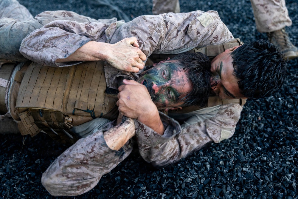 U.S. Marines with Martial Arts Instructor Course 48-26 complete culminating event