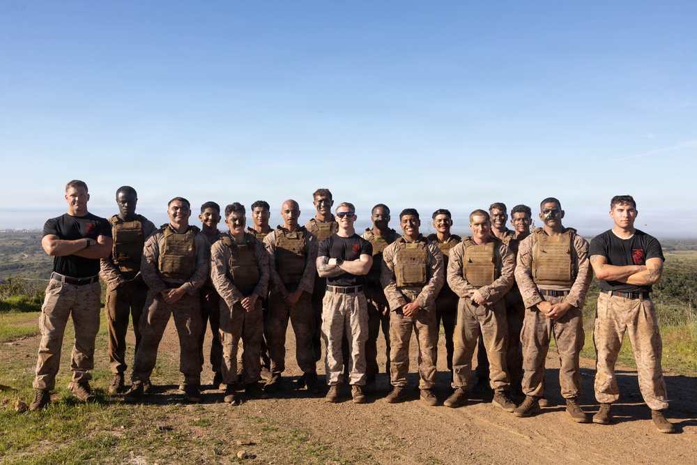 U.S. Marines with Martial Arts Instructor Course 48-26 complete culminating event