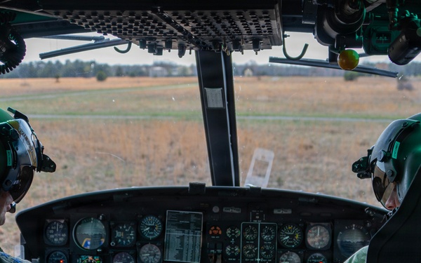 CSAF co-pilots local mission with 1st Helicopter Squadron at JBA