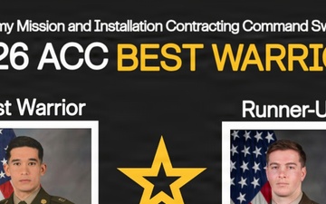 MICC Soldiers sweep top honors at 2026 ACC Best Warrior Competition