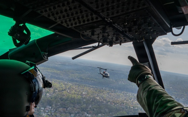 CSAF co-pilots local mission with 1st Helicopter Squadron at JBA