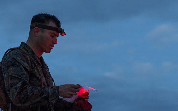 Marines and Sailors Hike to Celebrate the 133rd Navy Chief Petty Officer Birthday