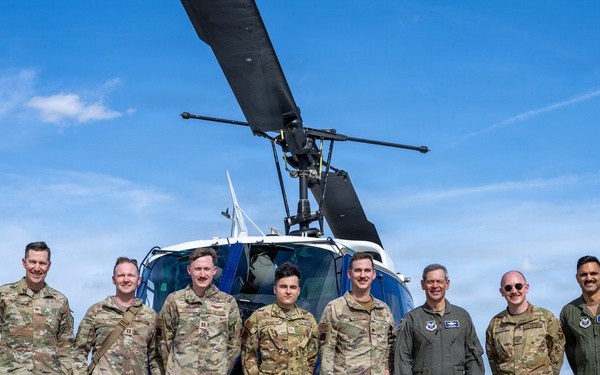 CSAF co-pilots local mission with 1st Helicopter Squadron at JBA