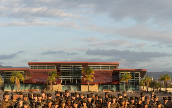 Marines and Sailors Hike to Celebrate the 133rd Navy Chief Petty Officer Birthday