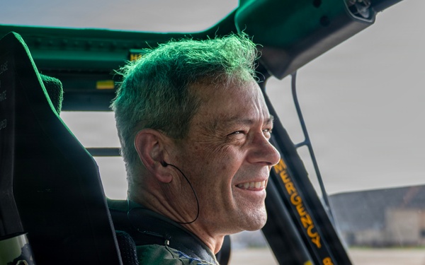 CSAF co-pilots local mission with 1st Helicopter Squadron at JBA