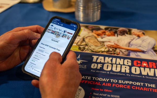 JB MDL kicks off 2026 Air Force Assistance Fund campaign