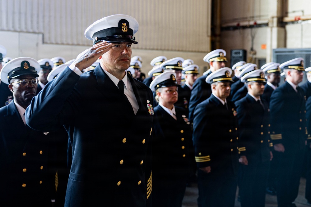 USS Wasp Change of Command Ceremony