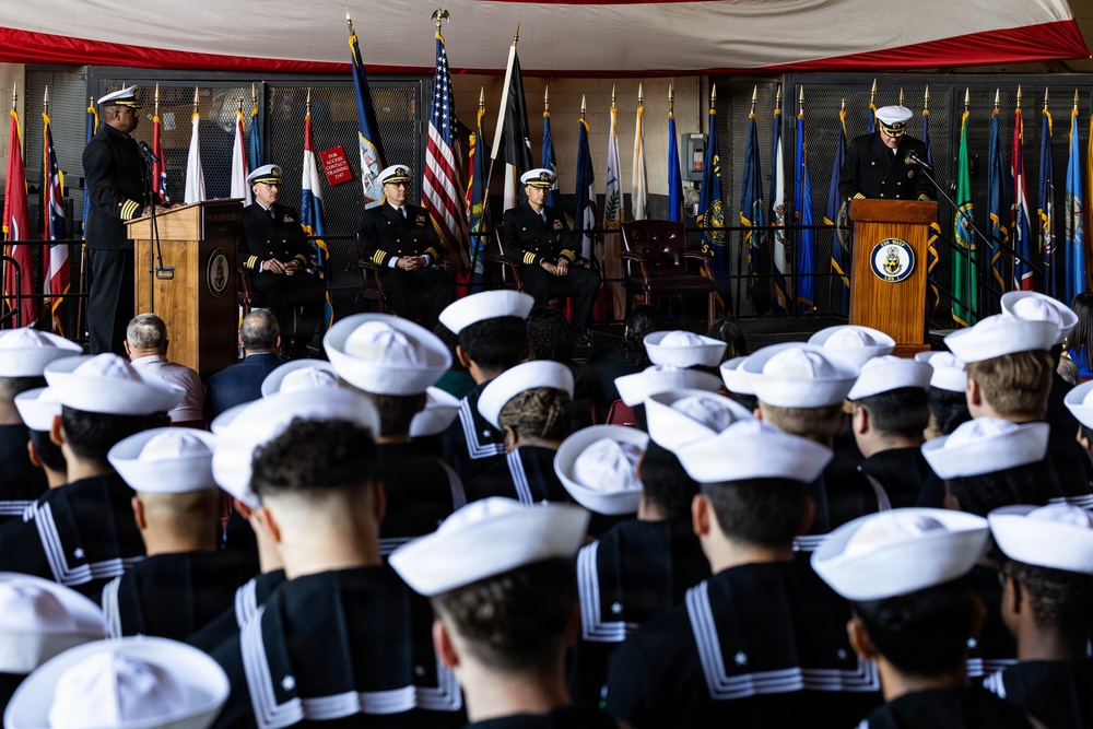 USS Wasp Change of Command Ceremony