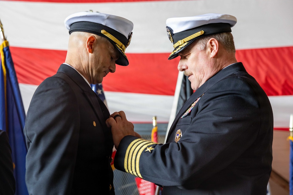 USS Wasp Change of Command Ceremony