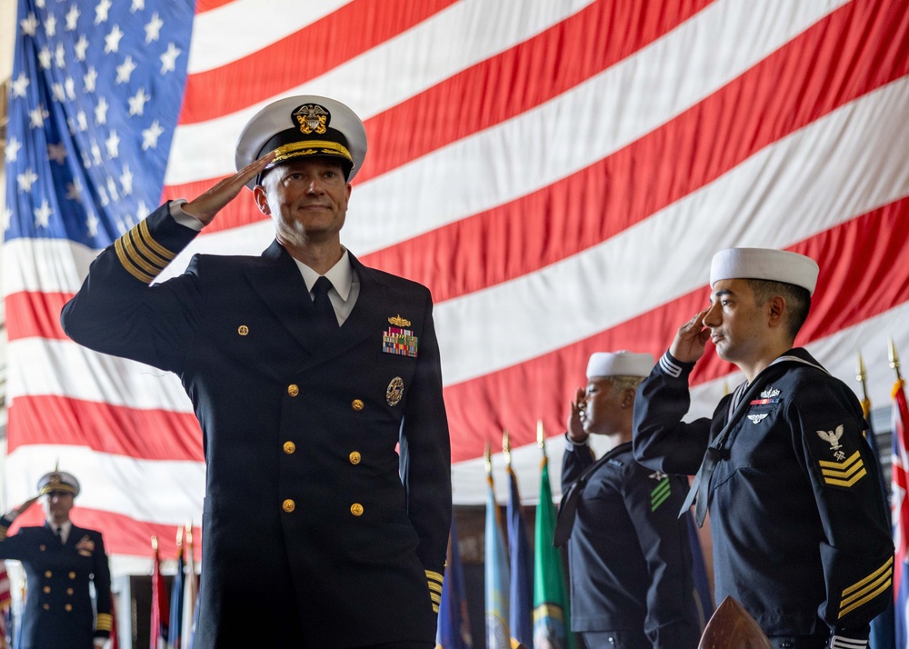 USS Wasp Change of Command Ceremony