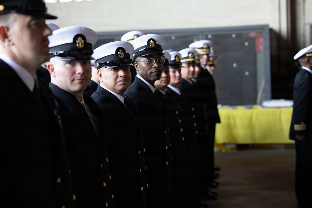USS Wasp Change of Command Ceremony