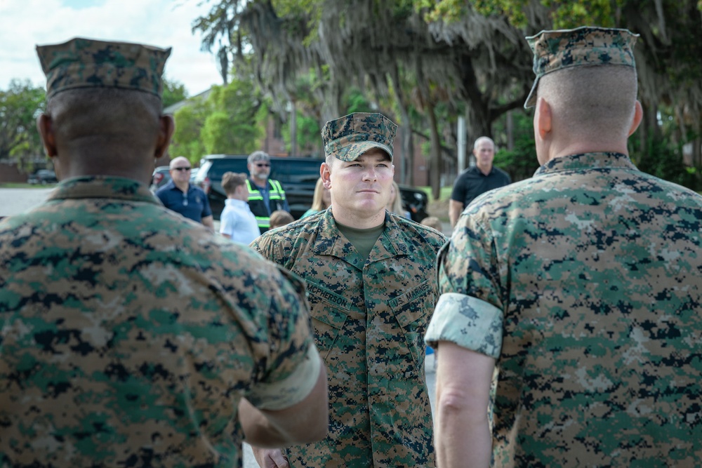 GySgt McPherson Promotion