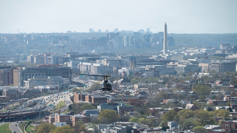 CSAF co-pilots local mission with 1st Helicopter Squadron at JBA