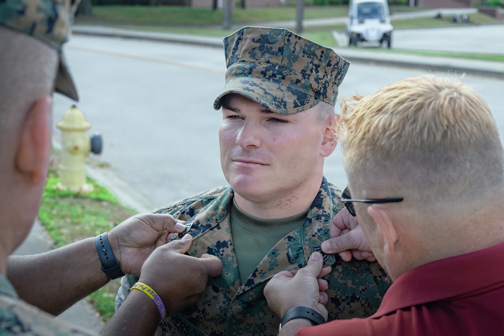 GySgt McPherson Promotion