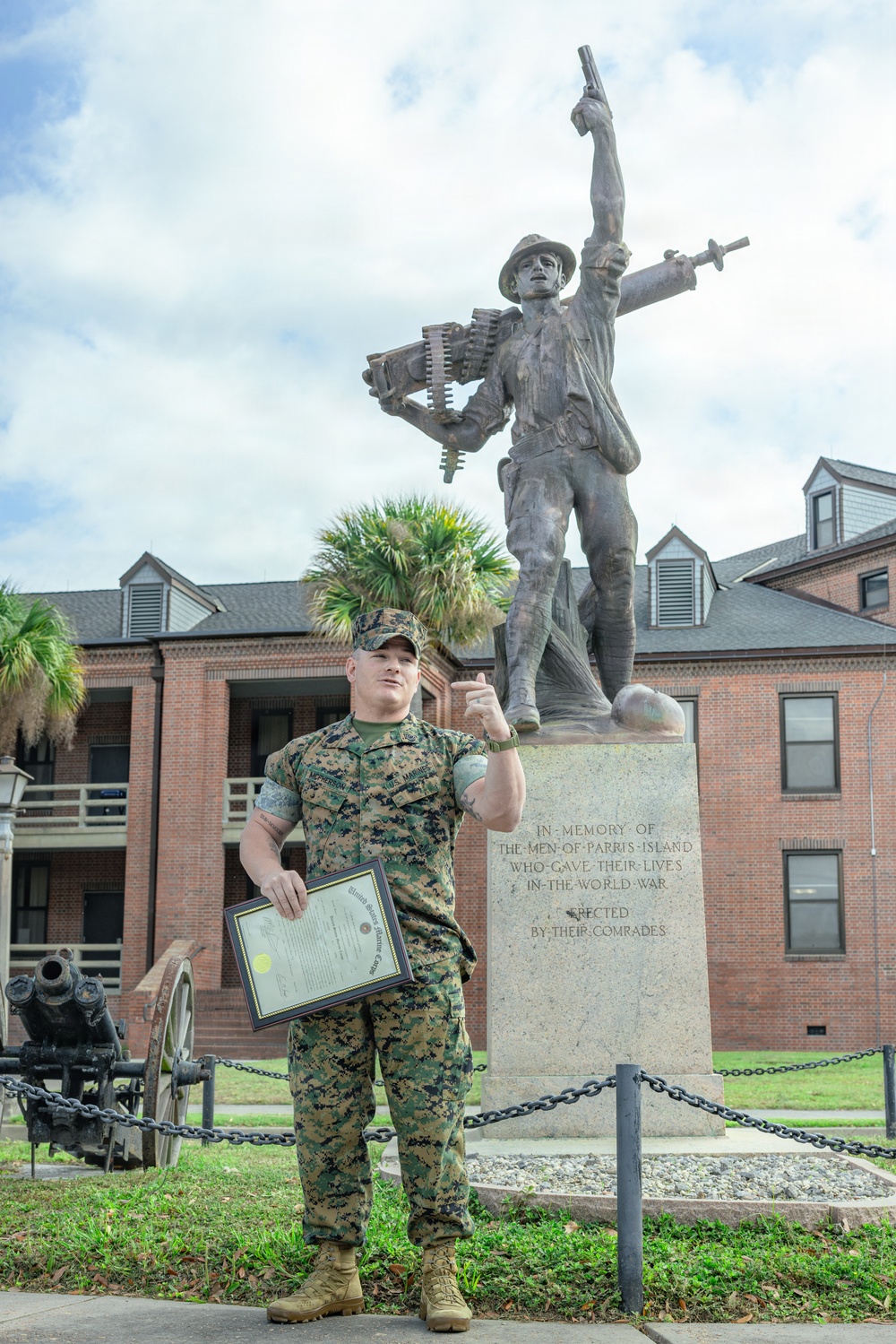GySgt McPherson Promotion