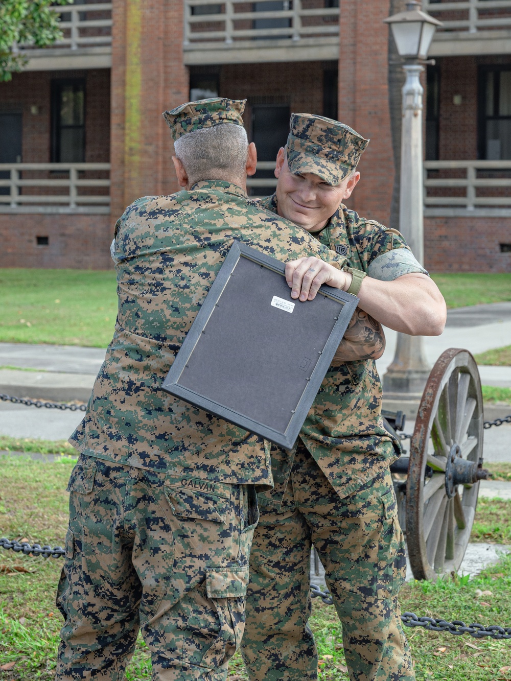 GySgt McPherson Promotion