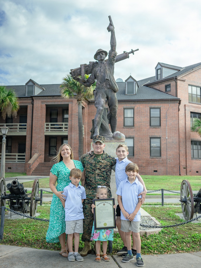 GySgt McPherson Promotion